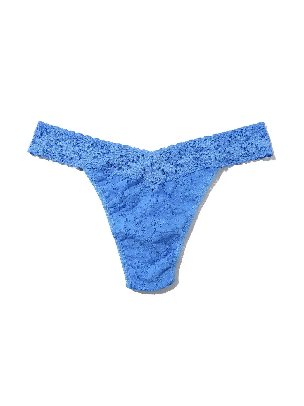 Hanky Panky Women's Signature Stretch Lace Original Rise Thong One Size Fits Most - Cloud Nine Pajamas
