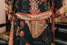 Market of Stars Heart of Gold Opera Duster Victorian banner friendship love truth detail — Cloud Nine Pajamas
