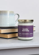 Sunday Morning 9oz Candle | Fresh Grass + Sweet Mandarin + Strawberry