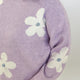 Flower Power Cropped Sweater