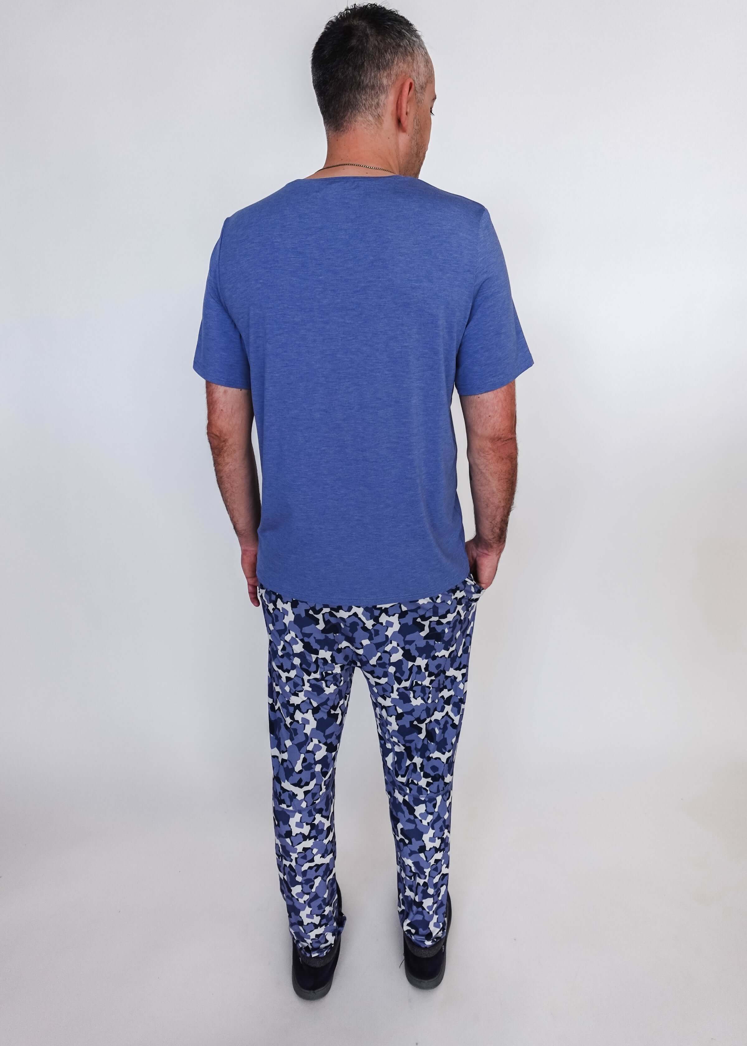 Jogger Pant - Unisex Bamboo | Geo Camo Print