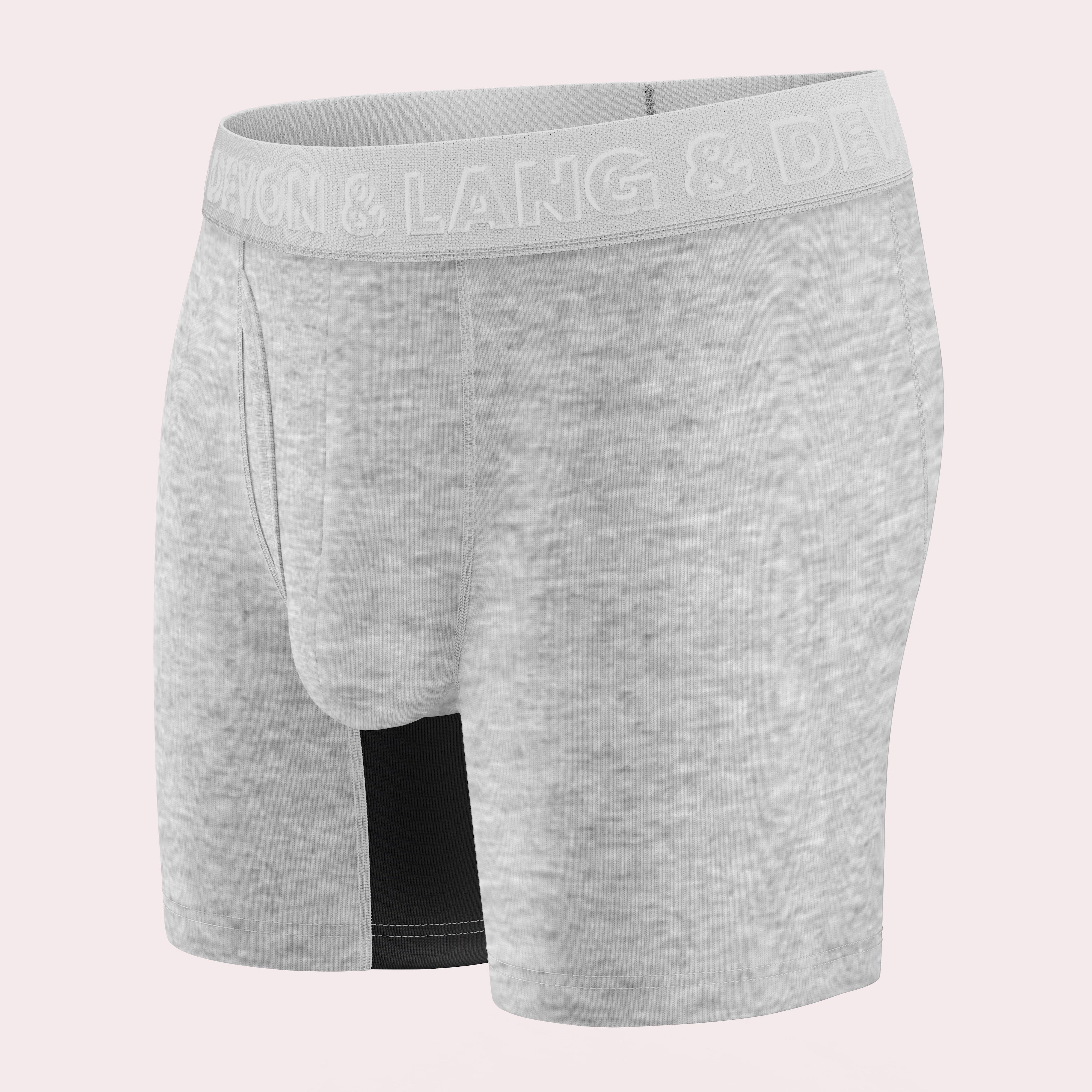 Devon + Lang Journey Boxer Brief Heather Grey