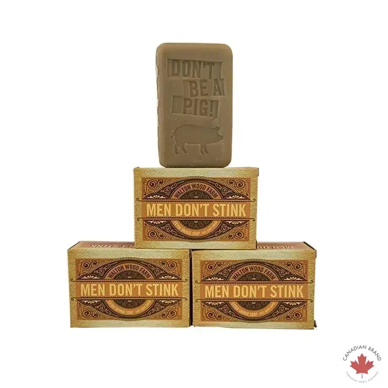 Men Don't Stink Giant Bar-Walton Wood Farm-Cloud Nine Pajamas