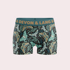 Devon + Lang Bria Boyshort in Midnight Moths print — Cloud Nine Pajamas Edmonton