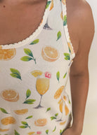 Mimosa Me Drink Print Tank + Short PJ Set PJ SALVAGE