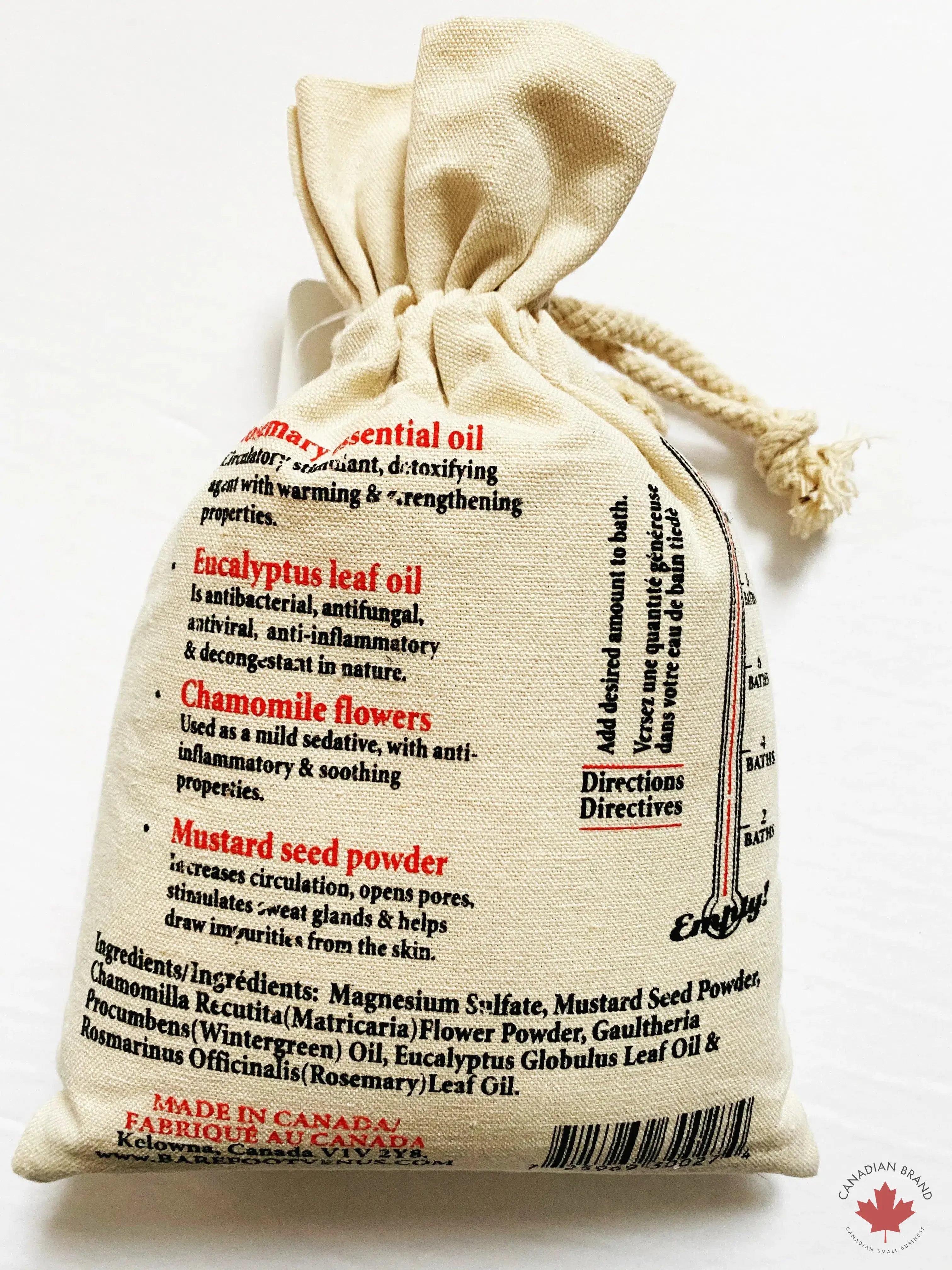 Mustard Bath 1KG Eco Refill Bag Mustard Bath Refill-Barefoot Venus-Cloud Nine Pajamas