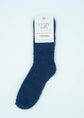 Lounge by Jan Marie Cozy Cloud Spa Socks Navy plush slouch sock — Cloud Nine Pajamas Edmonton