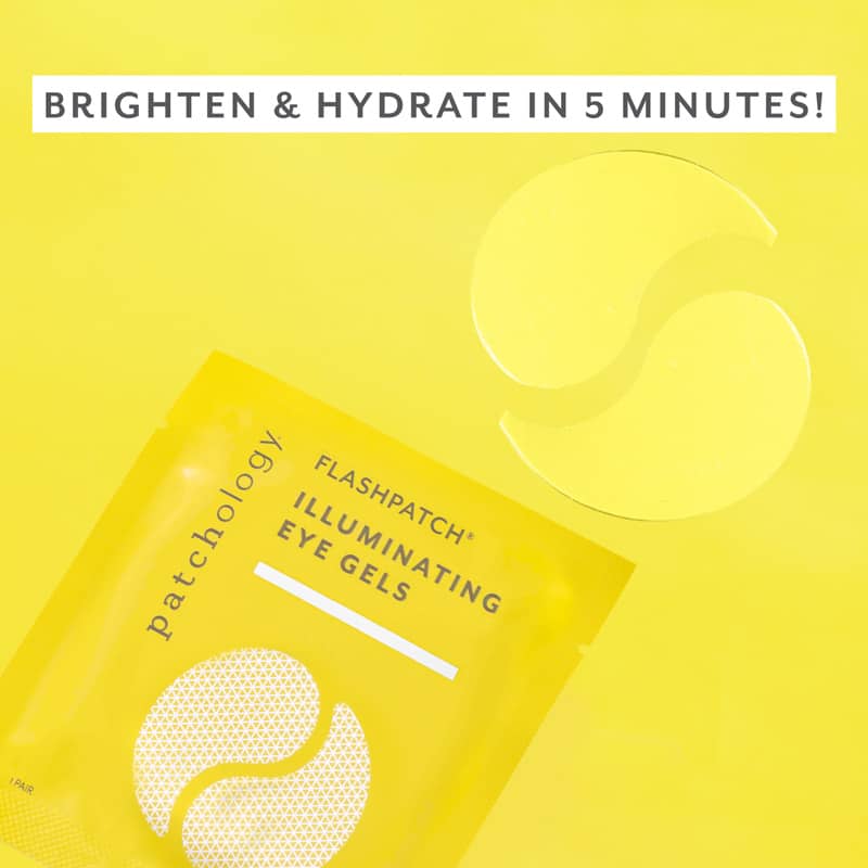 Patchology Flashpatch Brightening Under Eye Gels – 5-Minute Hydrogel Patches
