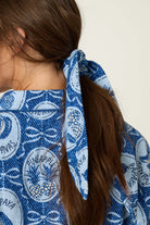 PJ Salvage Ma Cherie "Ma Cherie" hair wrap detail close-up — Cloud Nine Pajamas