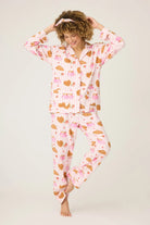 Women's parisian breakfast flannel pj set PJ Salvage