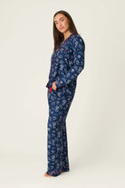 PJ Salvage Bonjour Babe set model full length — Cloud Nine Pajamas