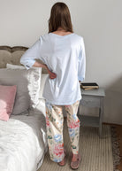 PJ 3/4 Top/Ankle Pant Floral | Ringella