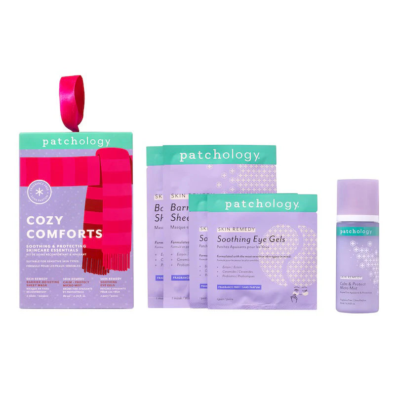 Cozy Comforts Soothing & Protecting Skincare Essential Kit | Patchology