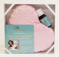 pink Warm Buddy Heart Warming Pillow & Anti-Stress Oil Gift Set