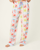 Frutta Fresca Ciao Bella Fruit Print PJ Set by PJ Salvage featuring colorful fruit patterns in soft fabric.