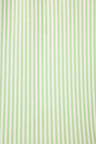 Pupcation Palms Vacay Mode Kiwi Stripe 3-Piece PJ Set PJ Salvage green and white striped fabric texture.