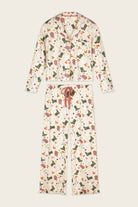 PJ Salvage Saddle Up Western PJ Set full set layout top and pants — Cloud Nine Pajamas Edmonton