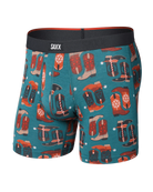 SAXX Vibe Xtra Soft Boxer Brief St. Nick's Kicks front product shot — Cloud Nine Pajamas Edmonton