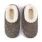 Snoozies Teddy Bear Faux Fur Slippers with Memory Foam Sole & Non-Skid Bottoms