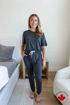 Unisex Jogger Bamboo | Charcoal