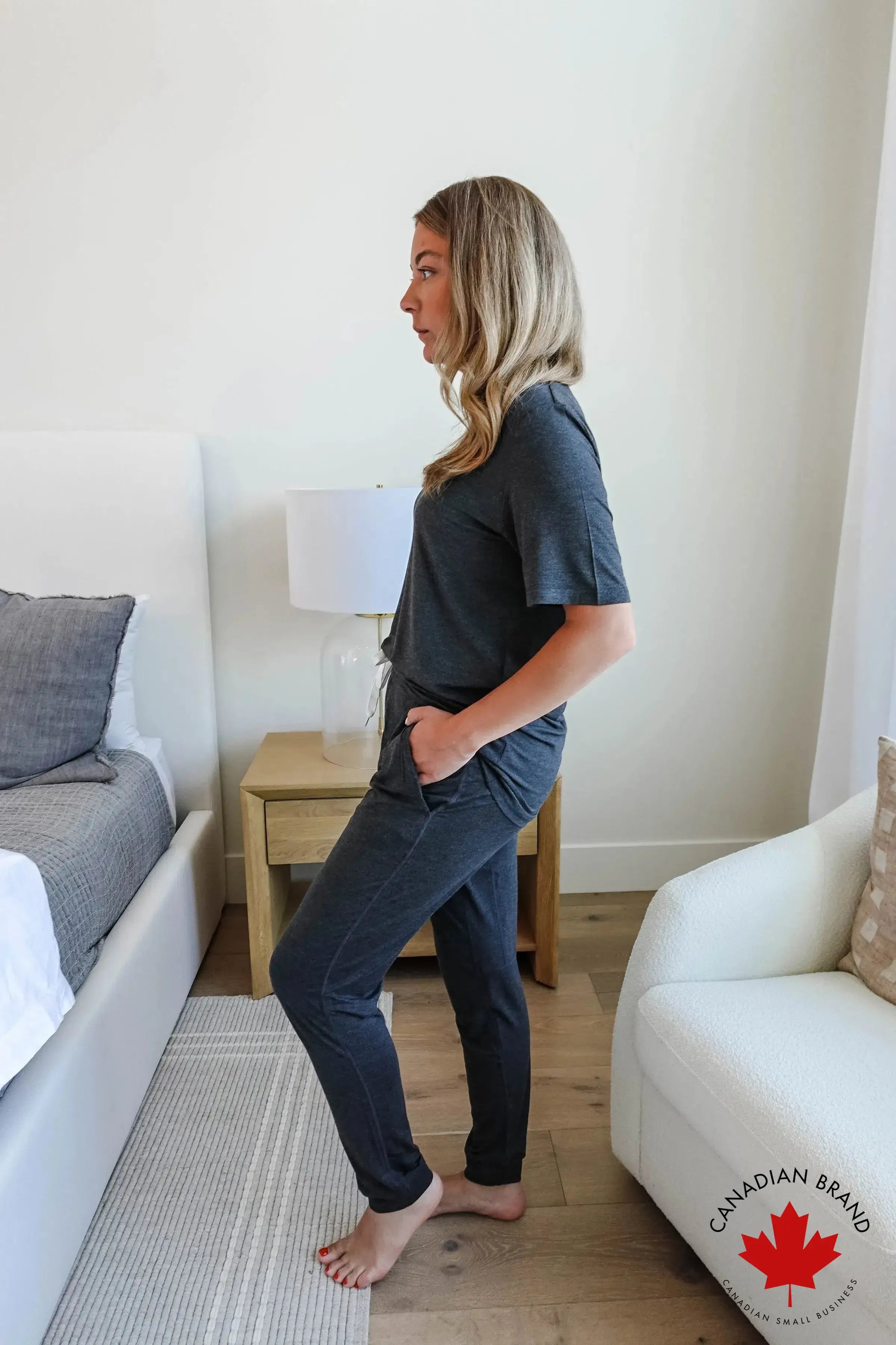 Unisex Jogger Bamboo | Charcoal