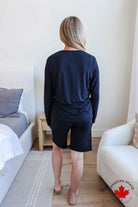 Unisex Long Sleeve Tee Bamboo | Black