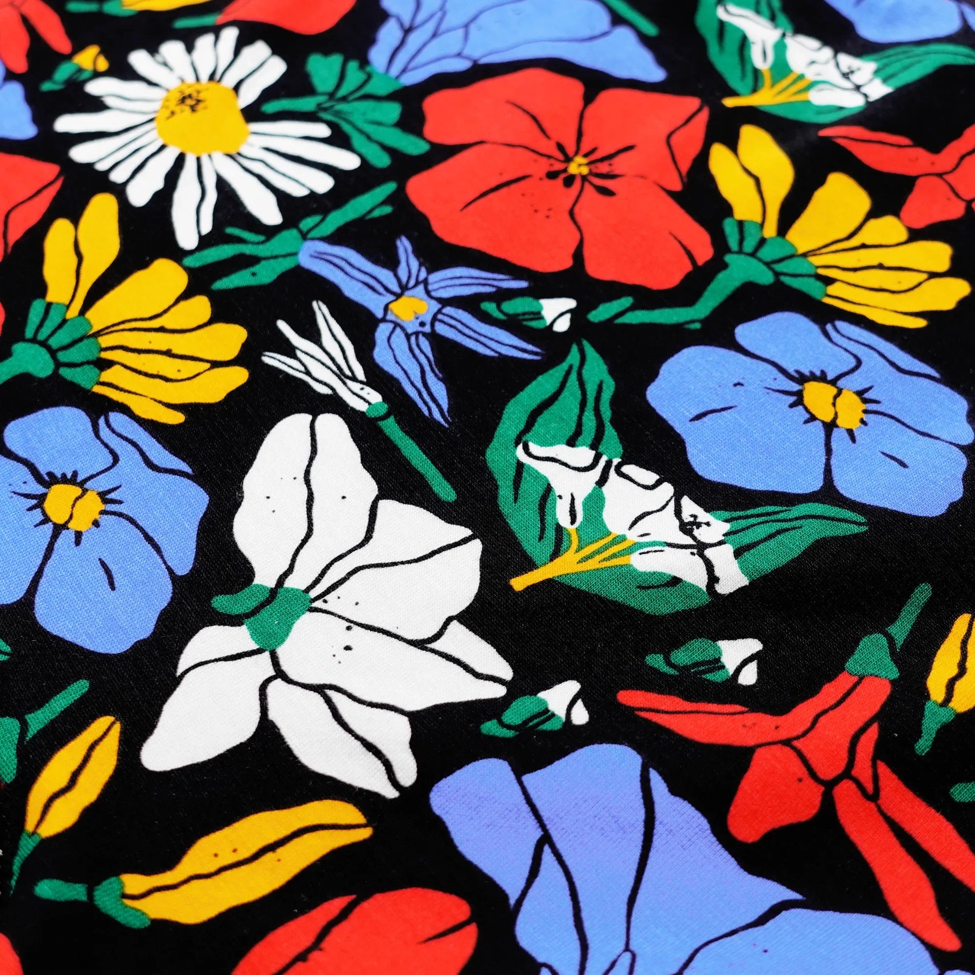 Devon + Lang Bria Boyshort in Vivid Bloom print — Cloud Nine Pajamas Edmonton