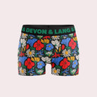 Devon + Lang Bria Boyshort in Vivid Bloom print — Cloud Nine Pajamas Edmonton