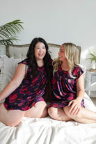 women's Winter Blossom Flutter Bamboo Nightgown breathable GEORGIA RYLAN