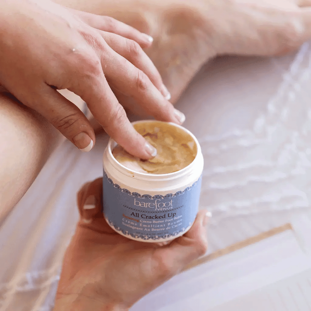 repairing cocoa butter foot balm all cracked up barefoot venus