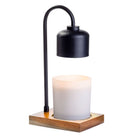 Candle Warmers Etc. Arched Lamp Black and Wood candle warmer product shot — Cloud Nine Pajamas Edmonton