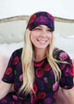 women's bamboo eye mask for sleep in floral print georgia rylan