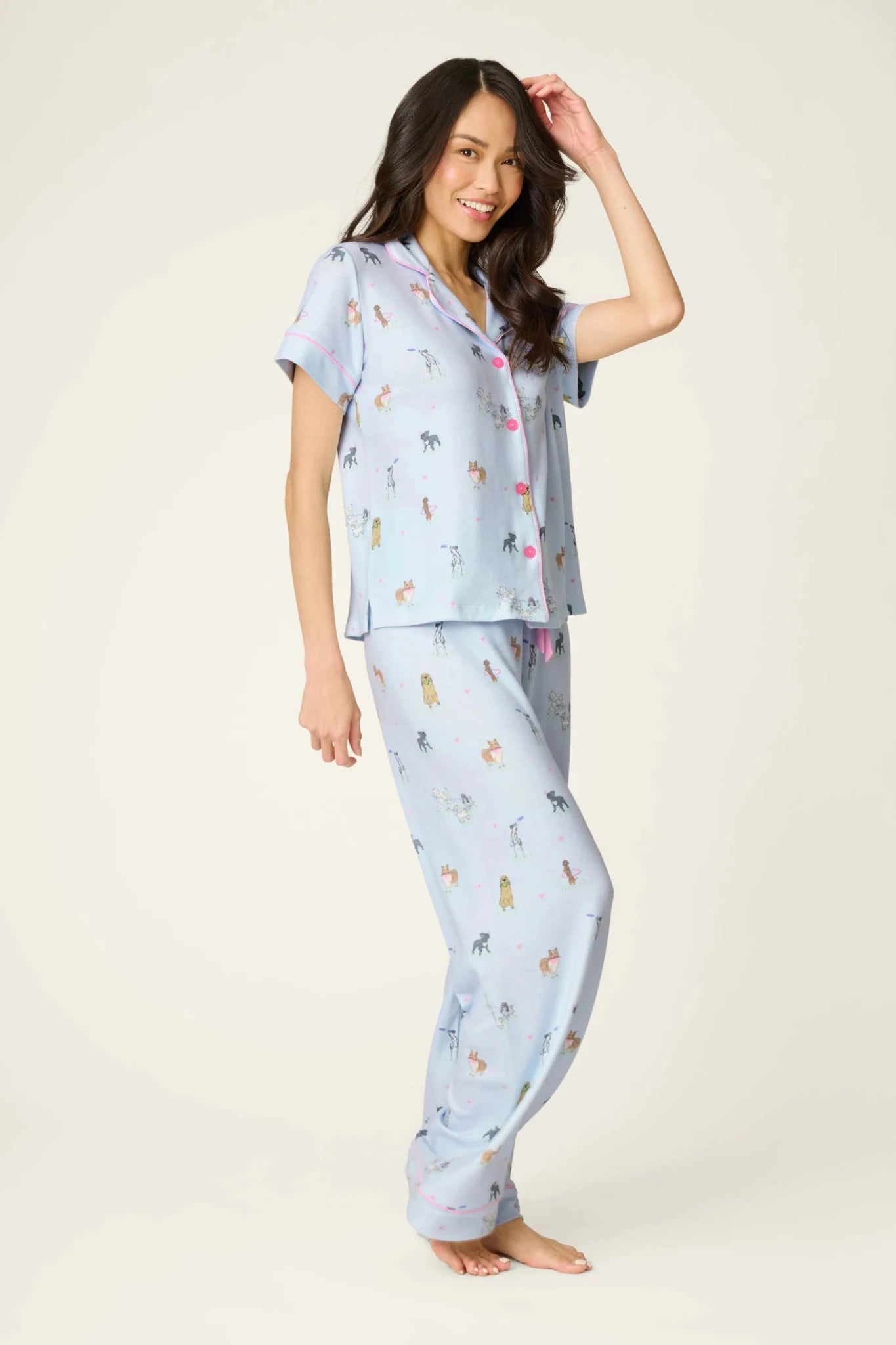 Bark Park Fetch & Frolic 3-Piece PJ Set - PJ Salvage