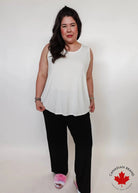 Essential Basic Bamboo Wide Strap Tank Top | Georgia Rylan