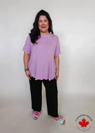 lilac bamboo tee shirt georgia rylan