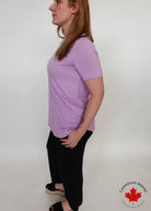lilac bamboo tee shirt georgia rylan