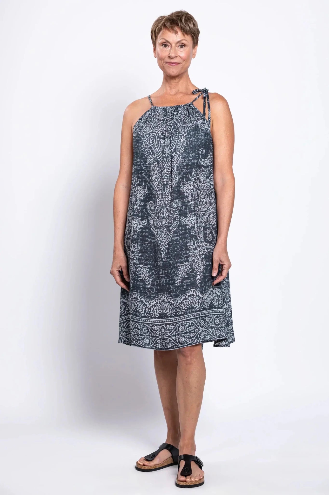 Beach Dress – Adjustable Lightweight Viscose Summer Cover - Up - Blue Sky Clothing Co - Cloud Nine Pajamas