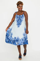 Beach Dress – Adjustable Lightweight Viscose Summer Cover - Up - Blue Sky Clothing Co - Cloud Nine Pajamas