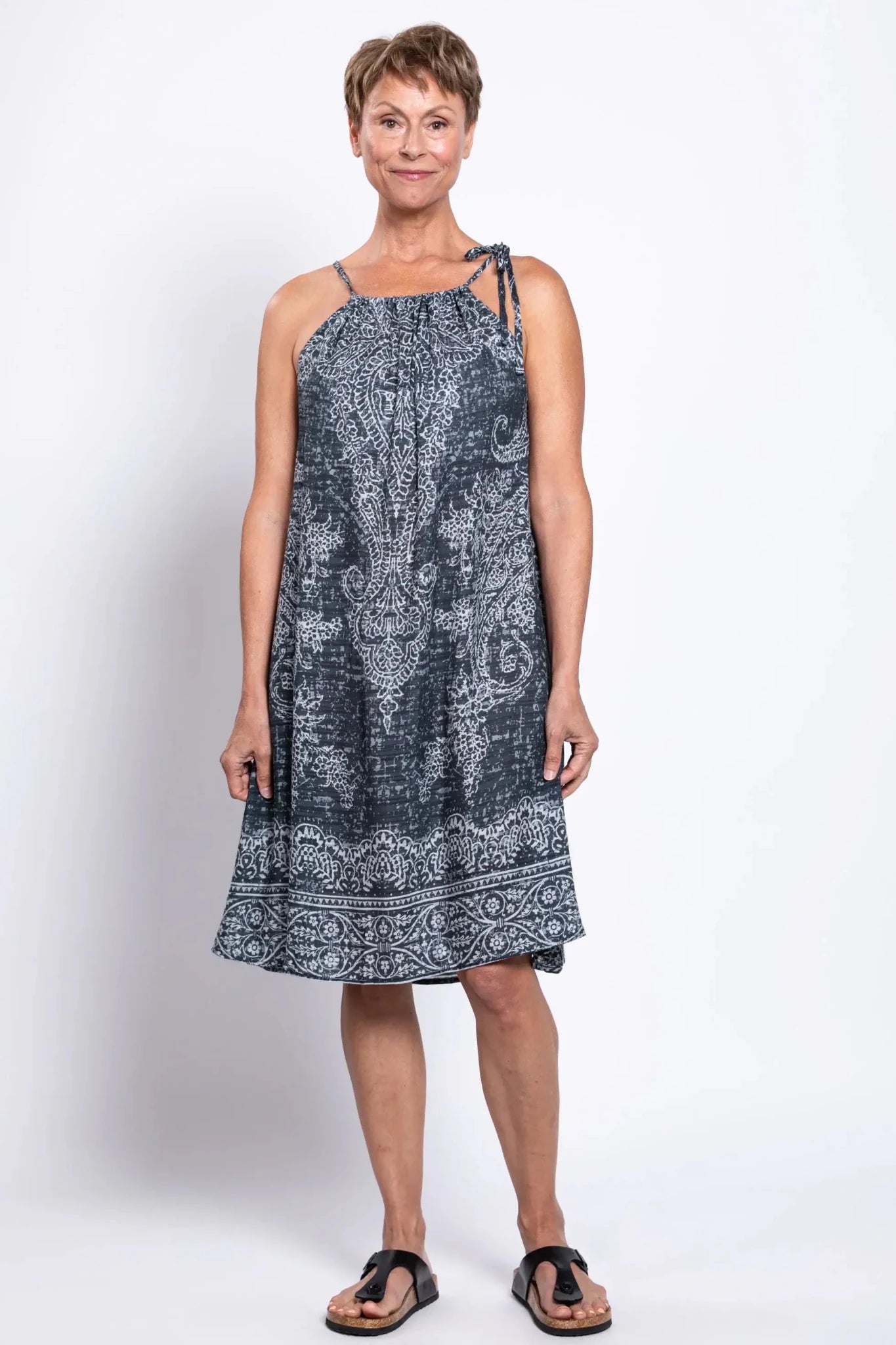 Beach Dress – Adjustable Lightweight Viscose Summer Cover - Up - Blue Sky Clothing Co - Cloud Nine Pajamas
