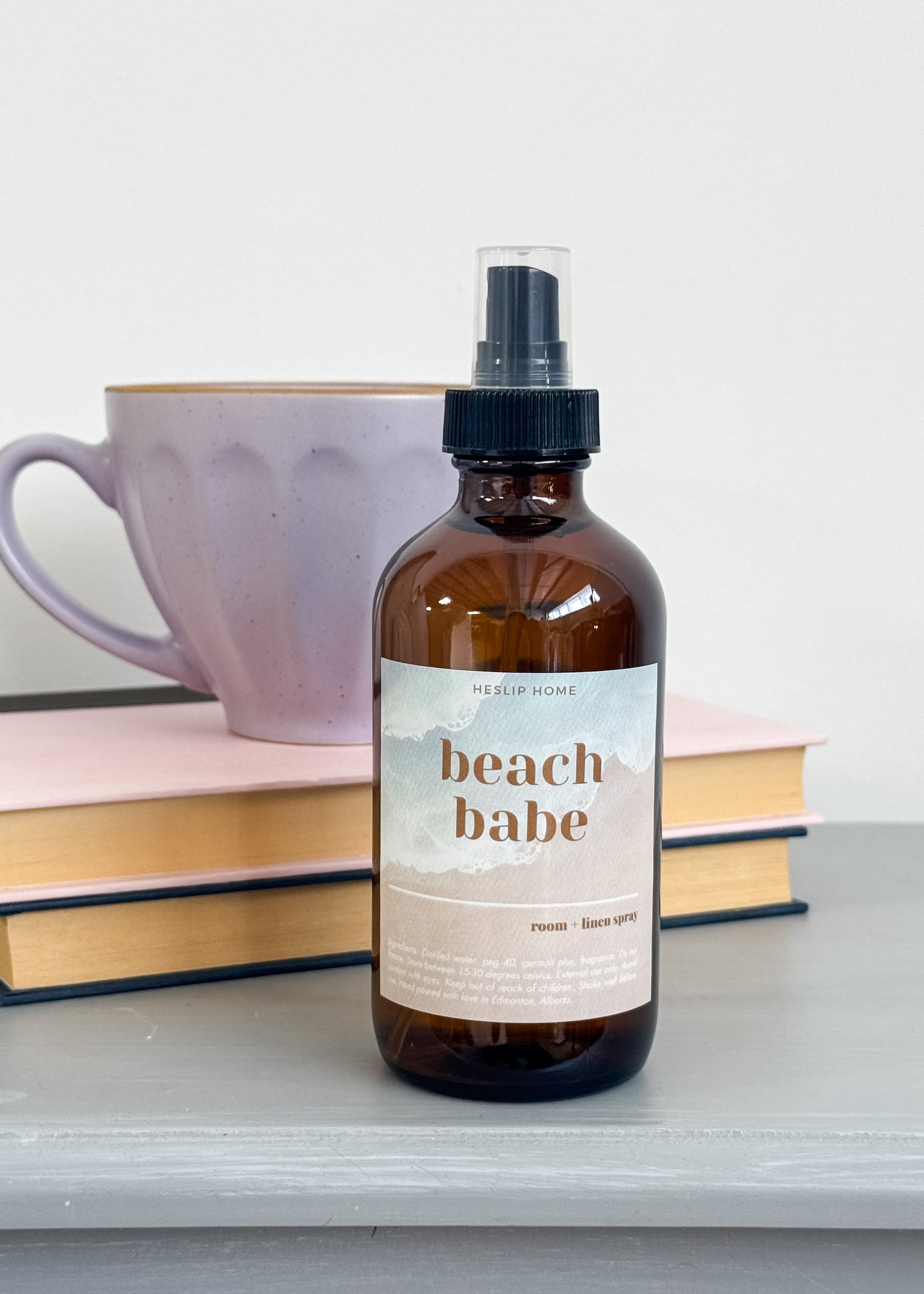 beach babe coconut ocean inspired room and linen spray