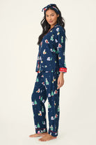 Bearly Awake 3-Piece Flannel PJ Set | Polar Bear Print & Headband PJ Salvage Canada