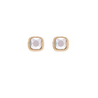 Foxy Originals Birthstone Earrings Gold huggie hoop and stud set — Cloud Nine Pajamas