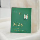 Foxy Originals Birthstone Earrings Gold huggie hoop and stud set — Cloud Nine Pajamas