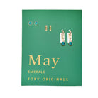 Foxy Originals Birthstone Earrings Gold huggie hoop and stud set — Cloud Nine Pajamas