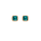 Foxy Originals Birthstone Earrings Gold huggie hoop and stud set — Cloud Nine Pajamas