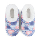 Snoozies Plush COZY Slipper Socks watercolour floral