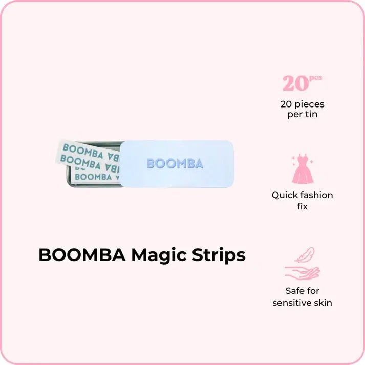 BOOMBA Magic Tape Strips (Reusable, 20+ Uses) - Boomba - Cloud Nine Pajamas