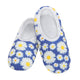 SNOOZIES Skinnies Lightweight Slipper Socks bright daisy