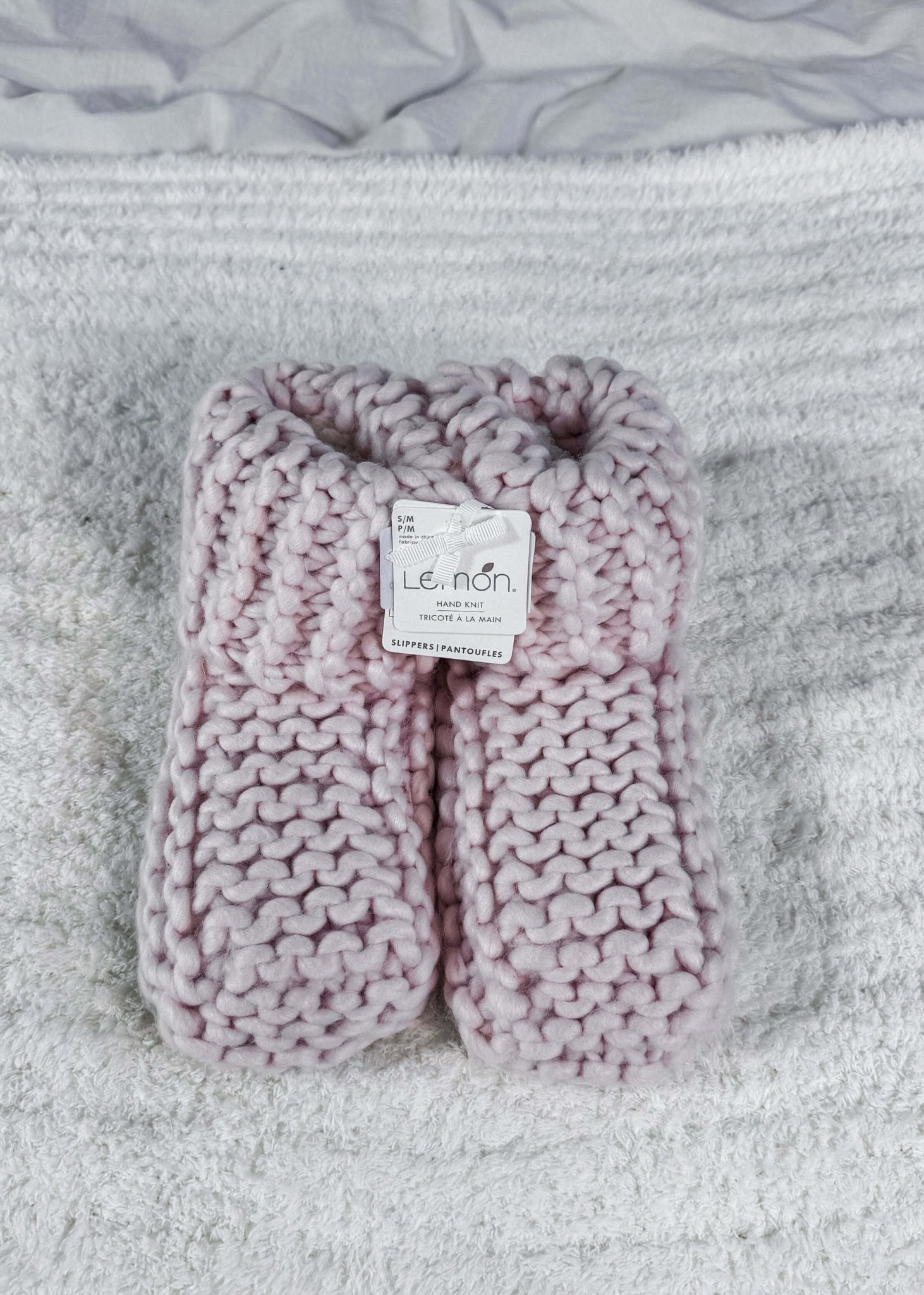 Cabin Cuffed Cute Slipper Bootie | Lemon - LEMON - Cloud Nine Pajamas