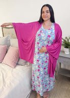 Cardigan Pockets Breathable Cool Girl Pink